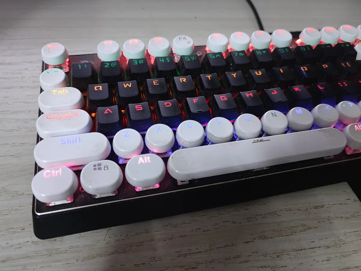Mechanical keyboard, 75%
