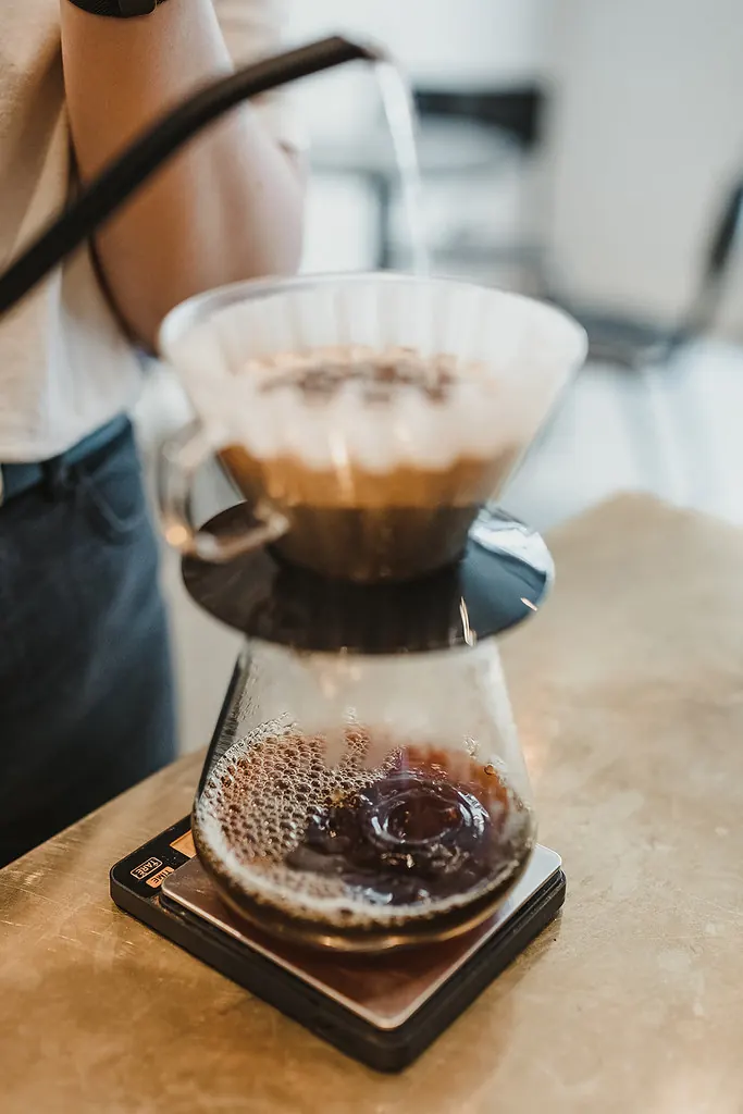 Ceramic pour-over coffee set