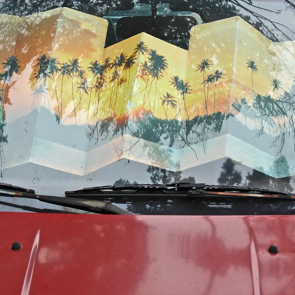 Sunshade for windshield