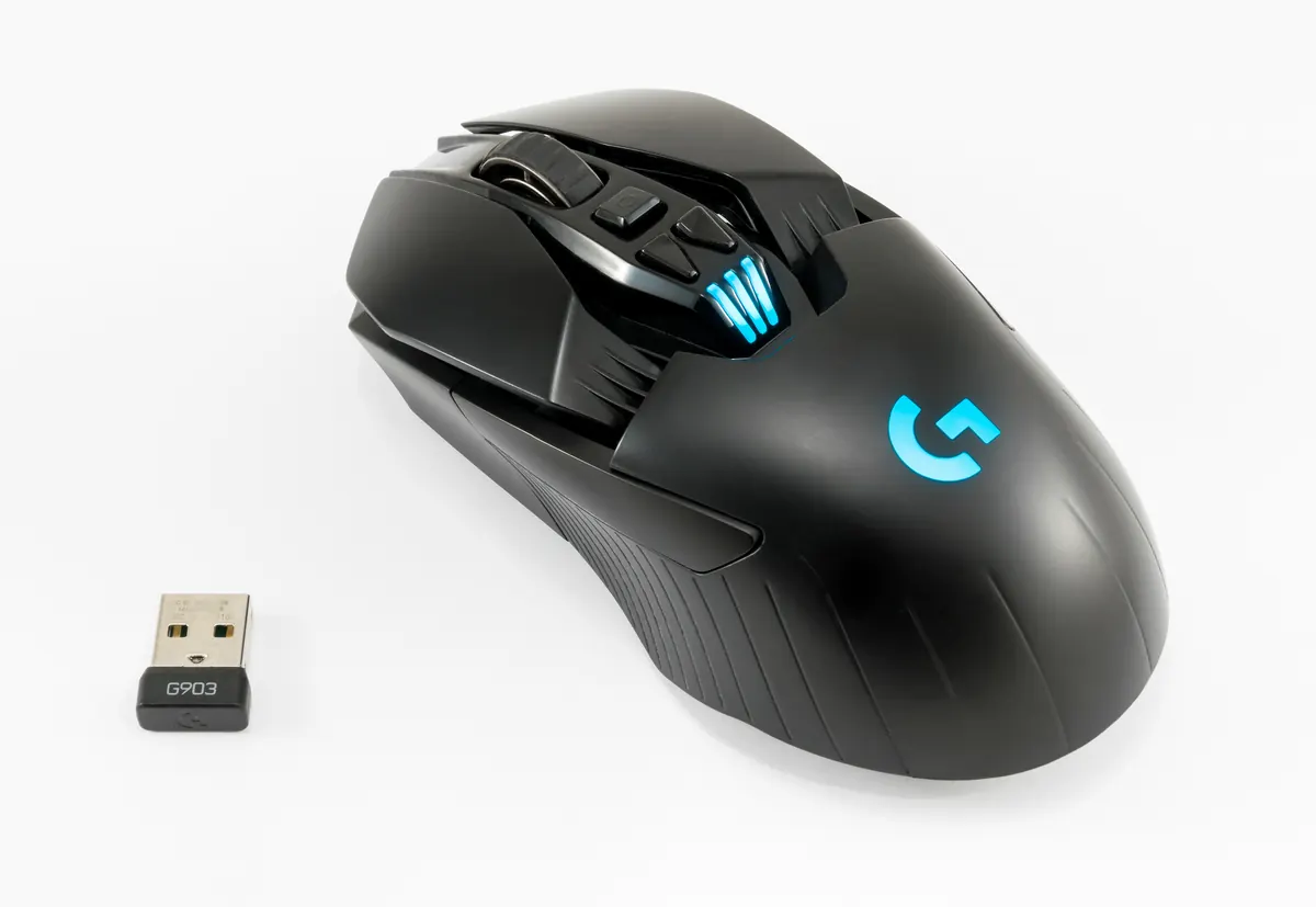 Wireless ergonomic mouse