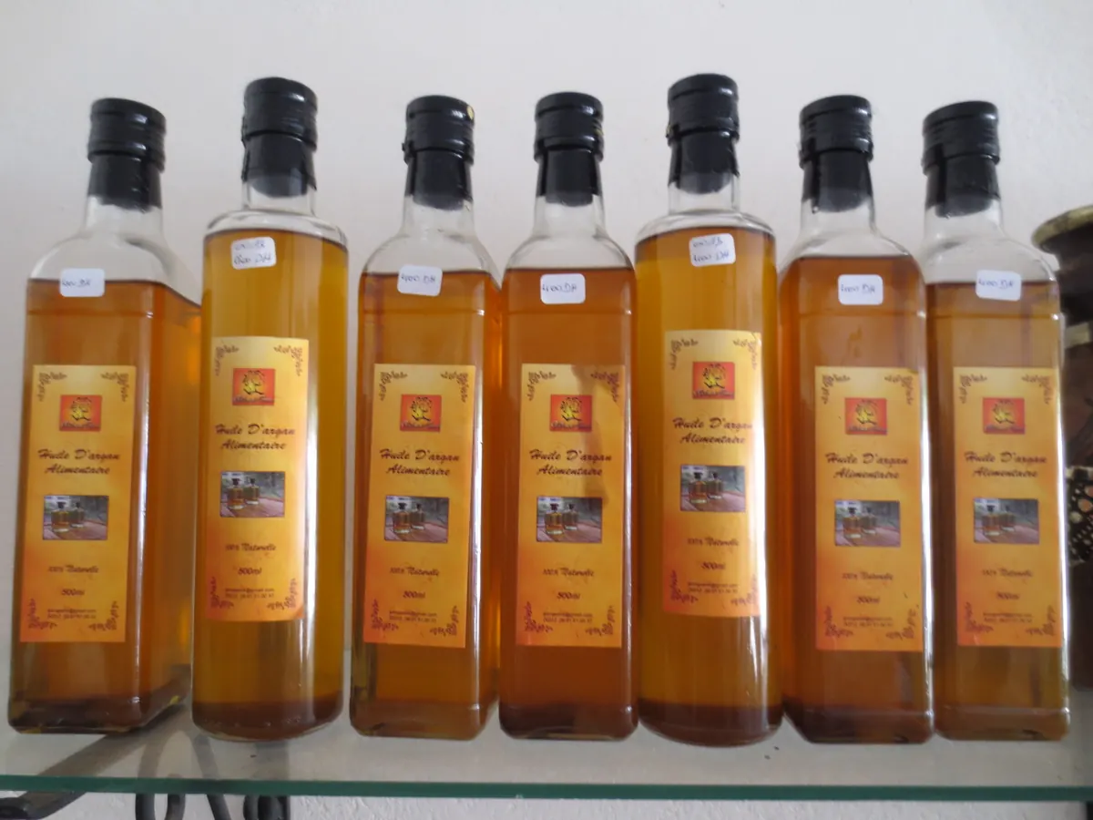 Cold-pressed argan face oil